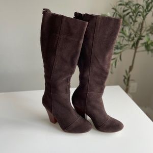 Matisse Chocolate Brown Boots Suede/Leather